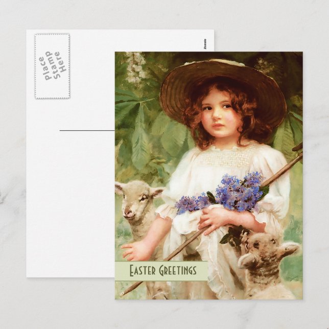 Festiva Semana Santa. Postal Bella Artes (Anverso / Reverso)