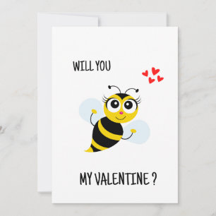 Festiva ¿Serás mi San Valentín? tarjeta