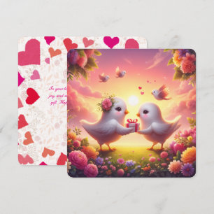 Festiva Serenata de Corazón – Tarjeta de San Valentín para