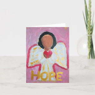 Festiva Serie de Ángeles - Esperanza - Tarjeta de Felicita