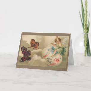 Festiva Sobre la tarjeta Butterflies Wings Easter