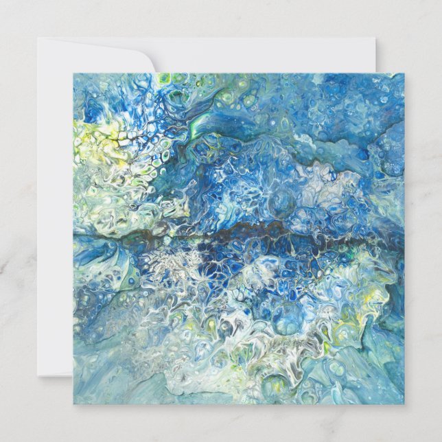 Festiva Sobre Las Montañas, Sobre La Tarjeta De Vacaciones (Anverso)