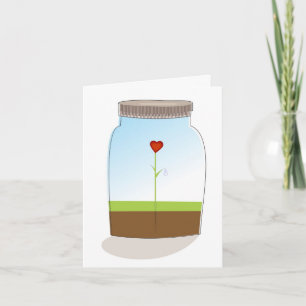 Festiva Solo amor de la tarjeta del día de San Valentín