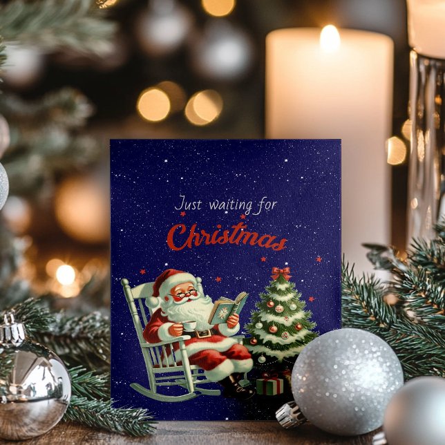 Festiva Solo esperando la tarjeta de vacaciones para Navid (Subido por el creador)