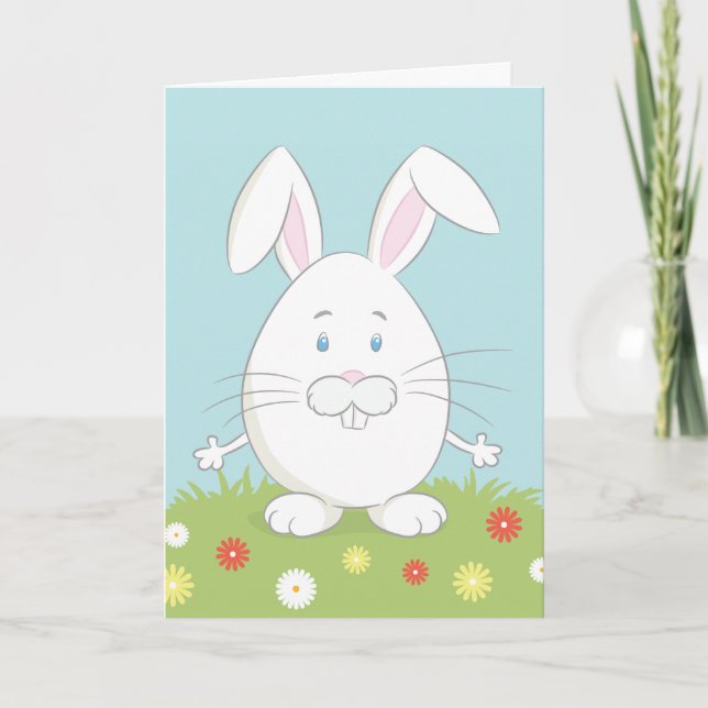 Festiva Somebunny le ama tarjeta de pascua (Anverso)