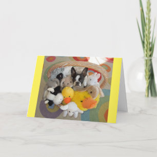 Festiva Sorpresas de Pascua - tarjeta de Lola B. Boston