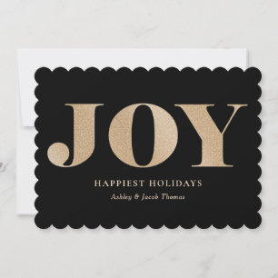 Festiva Spread Joy Editable Color sin tarjeta de vacacione