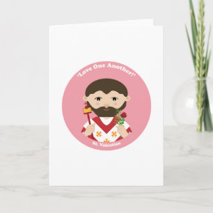 Festiva St. Tarjeta del día de San Valentín