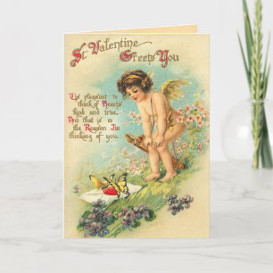 Festiva St. Valentine Greetings - Tarjeta El día de San Va