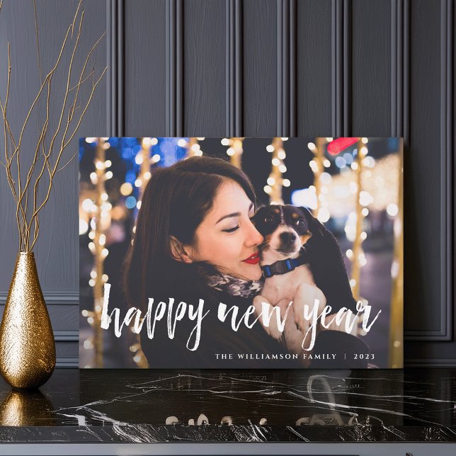 Festiva Superposición esbozada | Tarjeta fotográfica Feliz (Subido por el creador)