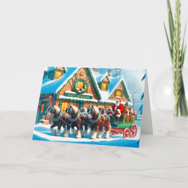 Festiva Taller de Santa María y tarjeta del equipo de Navi (Anverso)