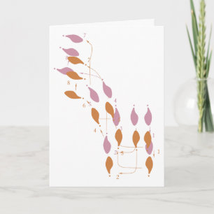 Festiva Tango de tarjeta de amor (2 mujeres)