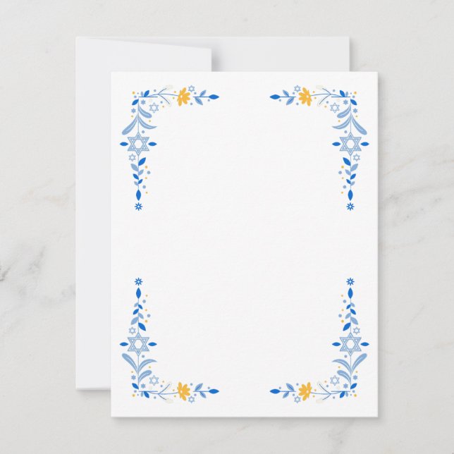 Festiva tarjeta (Anverso)