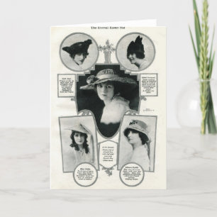Festiva Tarjeta 1916 de las actrices de la imagen 5 del