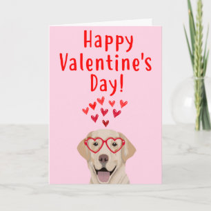Festiva Tarjeta amarilla del el día de San Valentín del