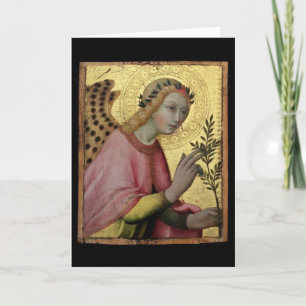 Festiva Tarjeta Ángel Blank Antique