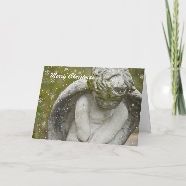 Festiva Tarjeta Angel de Navidades (Anverso)