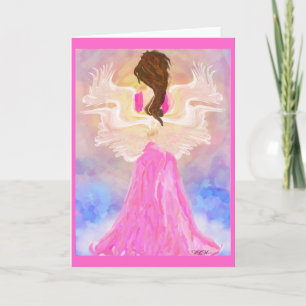 Festiva Tarjeta Angel "Facing the Sun"