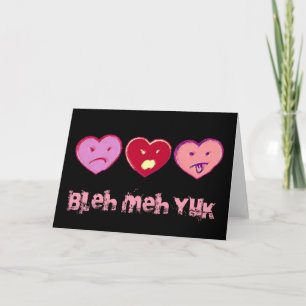 Festiva Tarjeta anti de la tarjeta del día de San Valentín