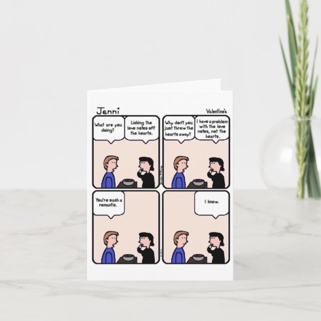 Festiva Tarjeta anti del el día de San Valentín (Anverso)