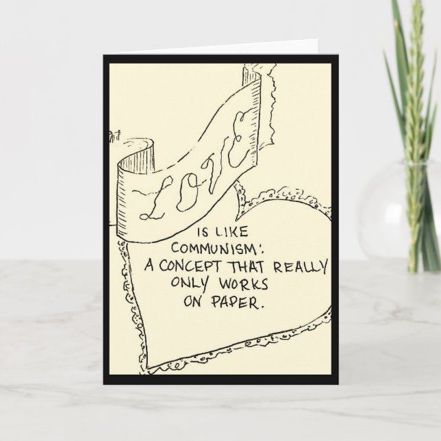 Festiva Tarjeta antiamor (Anverso)