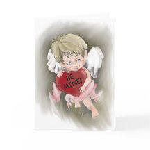 Tarjeta Be Mine El día de San Valentín Blank