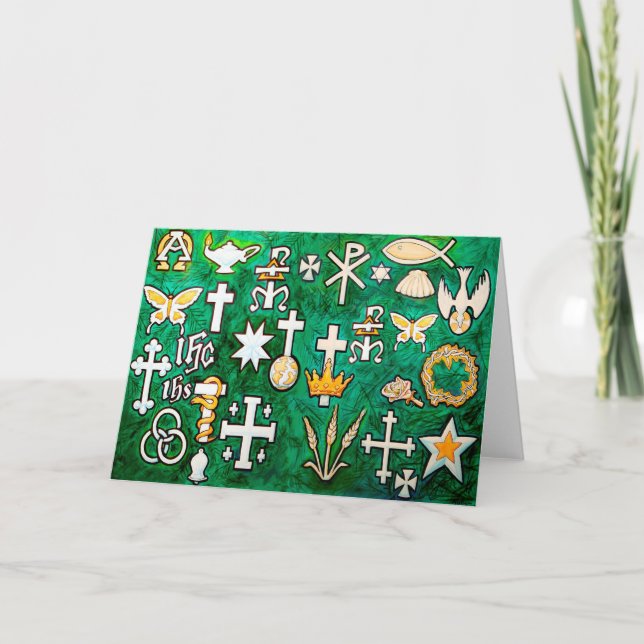 Festiva Tarjeta Chrismons 3 (Anverso)