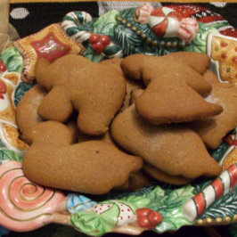 Festiva Tarjeta Cookie Carol