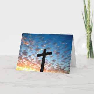Festiva Tarjeta cruzada de Pascua
