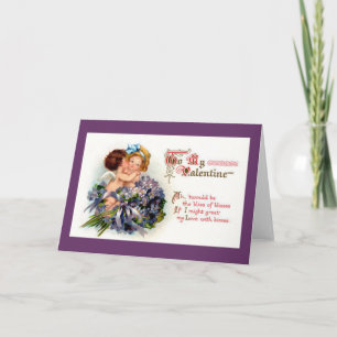 Festiva Tarjeta Cupid Kids