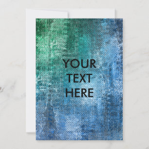 Festiva Tarjeta Cyberpunk Grunge Blank