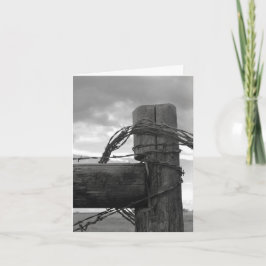 Festiva Tarjeta de 4" x 5.6" Wood & the Wire