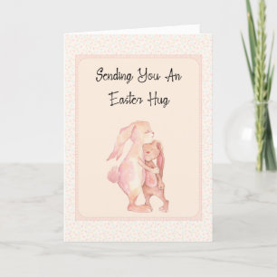 Festiva Tarjeta de abrazo de Pascua