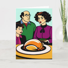 Festiva Tarjeta de Acción de Gracias