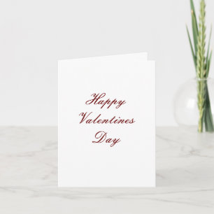 Festiva Tarjeta de ADMIRER DE VALENTINE SECRET