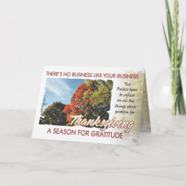 Festiva Tarjeta de agradecimiento al cliente 1