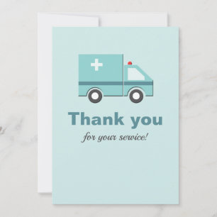 Festiva Tarjeta de Ambulancia