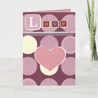 Festiva Tarjeta de amor
