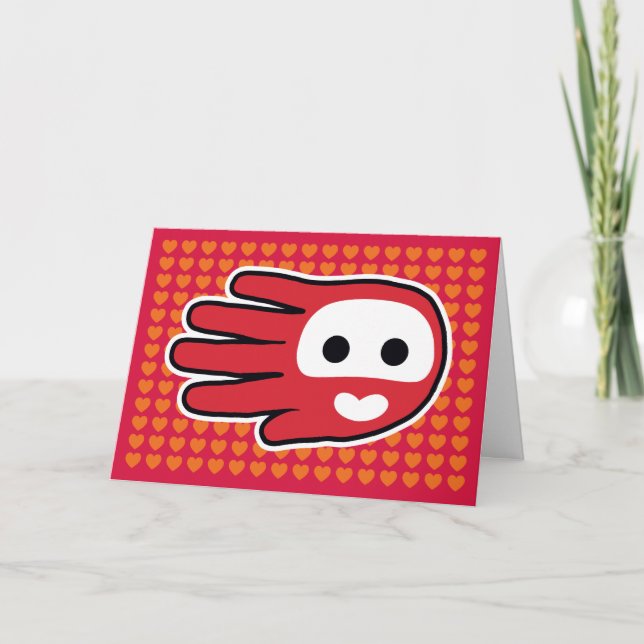 Festiva Tarjeta de amor de San Valentín (Anverso)