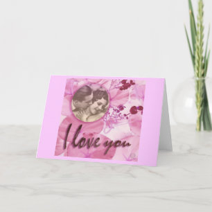 Festiva Tarjeta de amor de vintage #1