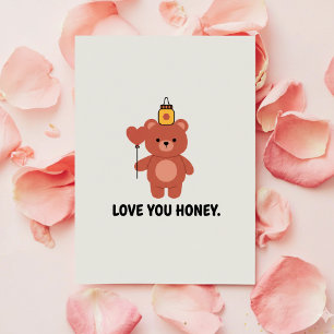 Festiva Tarjeta de amor para esposa regalo de San Valentín
