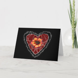 Festiva Tarjeta de amor romántico del día de San Valentín 