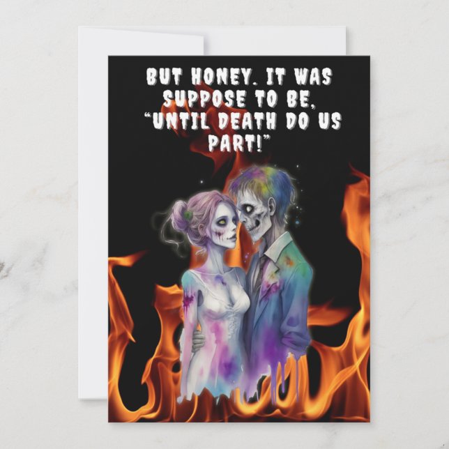 Festiva Tarjeta de amor y risa (Anverso)