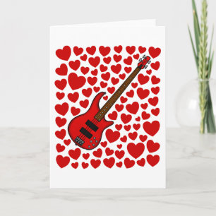 Festiva Tarjeta de aniversario de San Valentín de corazone