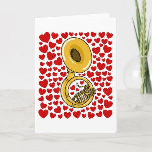Festiva Tarjeta de aniversario de San Valentín de Sousafón