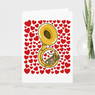 Festiva Tarjeta de aniversario de San Valentín de Sousafón