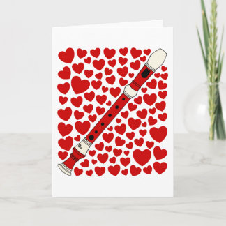 Festiva Tarjeta de aniversario del día de San Valentín de 