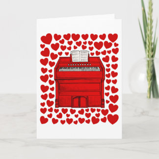 Festiva Tarjeta de aniversario del día de San Valentín de 