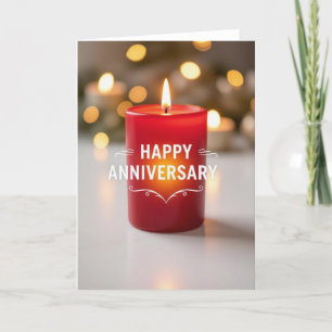Festiva Tarjeta de aniversario, feliz aniversario, boda ce