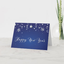 Festiva Tarjeta de Año Nuevo Cristiana